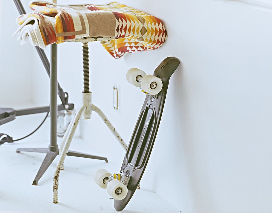 skateboard, stool, interior, footstool, furniture, product HD wallpaper