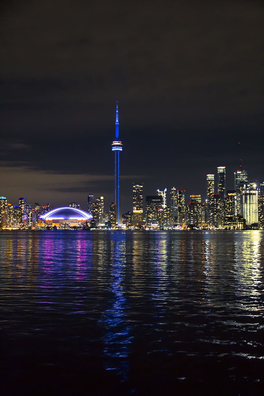 light, lightning, city, water, sea, river, reflection, mirror HD wallpaper