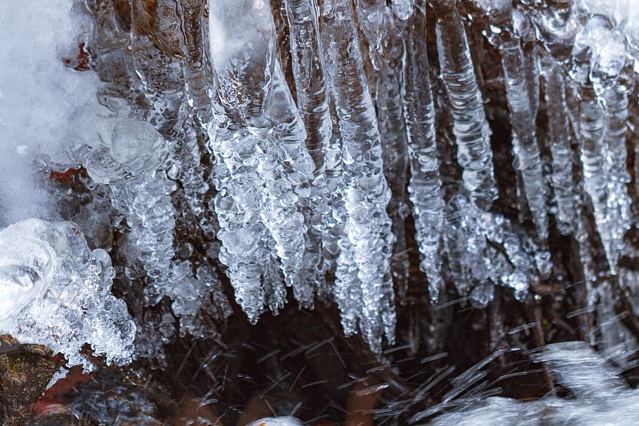 icicle, winter, water, cold, icy, frozen, nature, wintry, snow HD wallpaper
