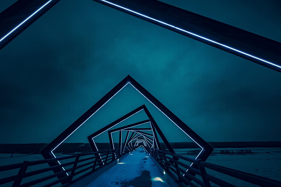 architecture, structures, bridges, modern, art, paths, walkways HD wallpaper