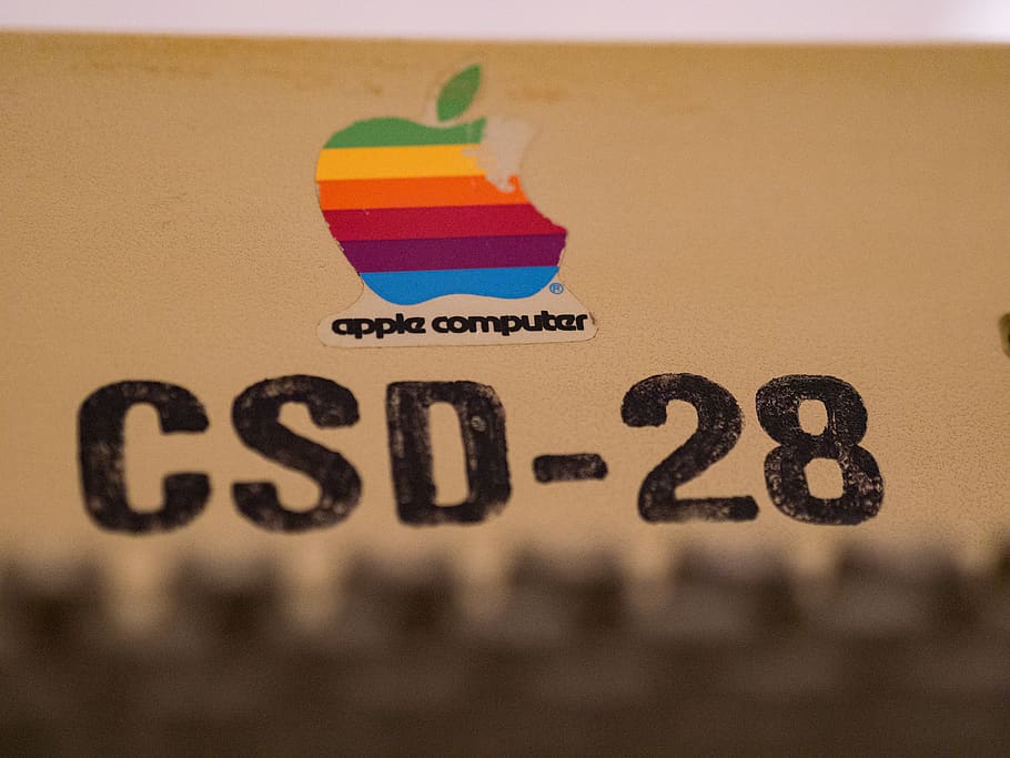 apple, computer, it, text, western script, communication, close-up HD wallpaper