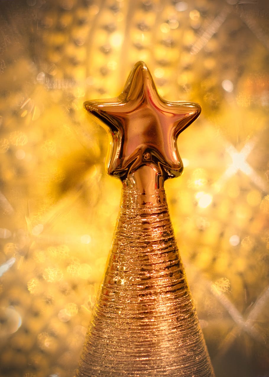star, christmas, light, sparkle, decoration, mood, greeting card HD wallpaper