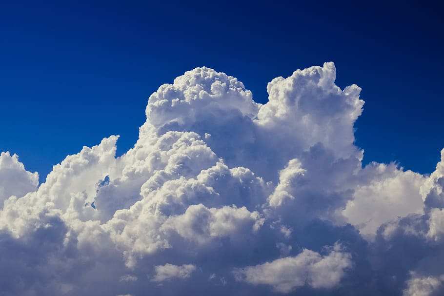 White Clouds Wallpaper, cloudscape, daylight, fluffy, nature HD wallpaper