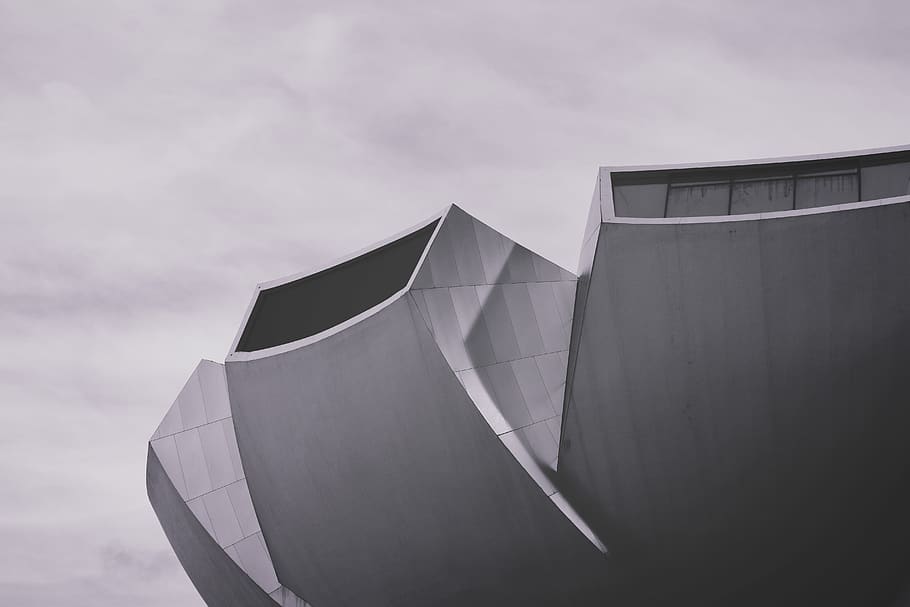 architecture, building, abstract, built structure, sky, cloud - sky HD wallpaper