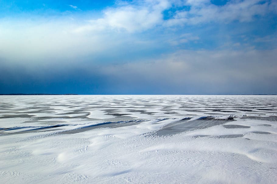white sand under blue sky, cloud - sky, scenics - nature, tranquility HD wallpaper