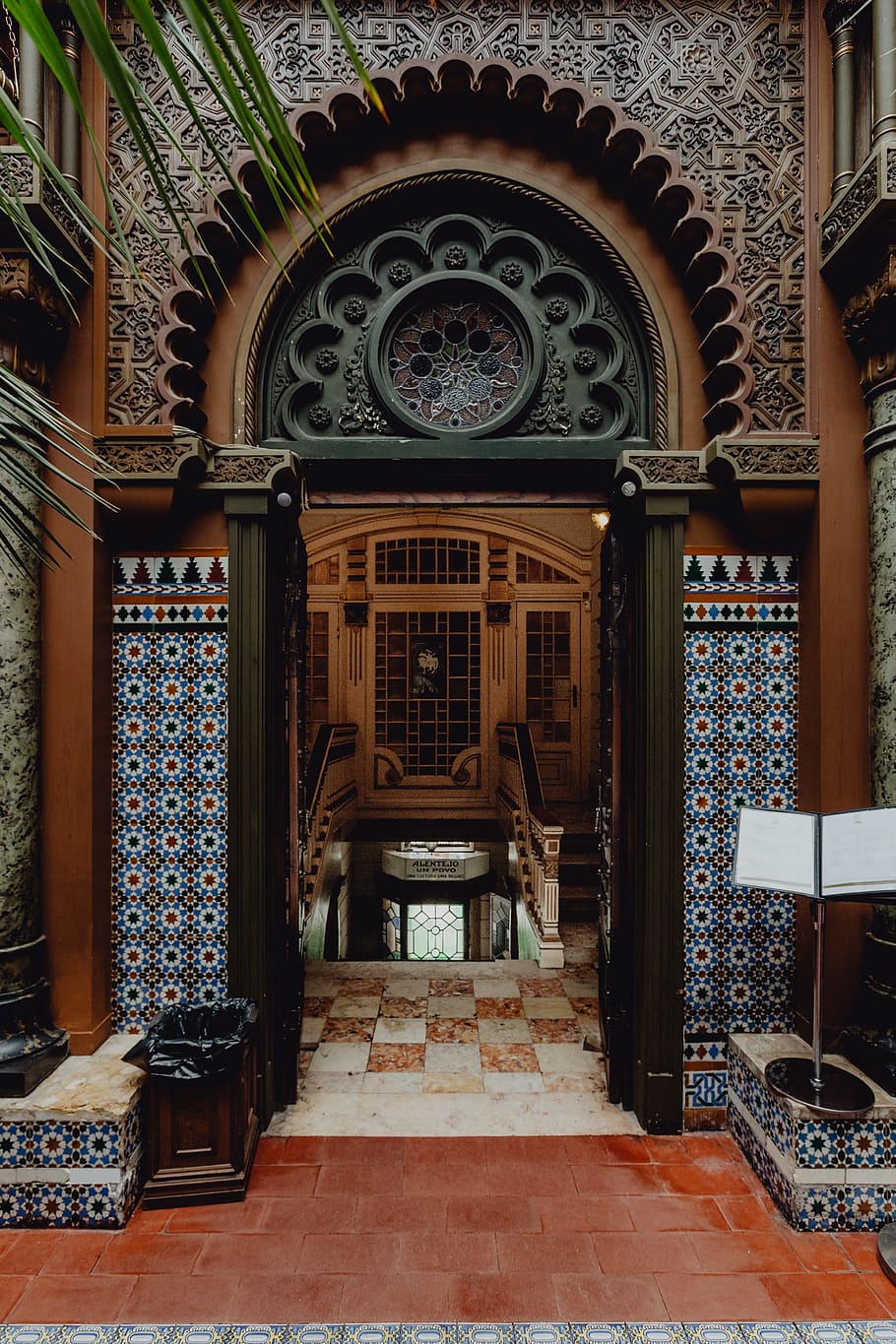 Casa do Alentejo, Lisbon, Portugal, interior, interior design