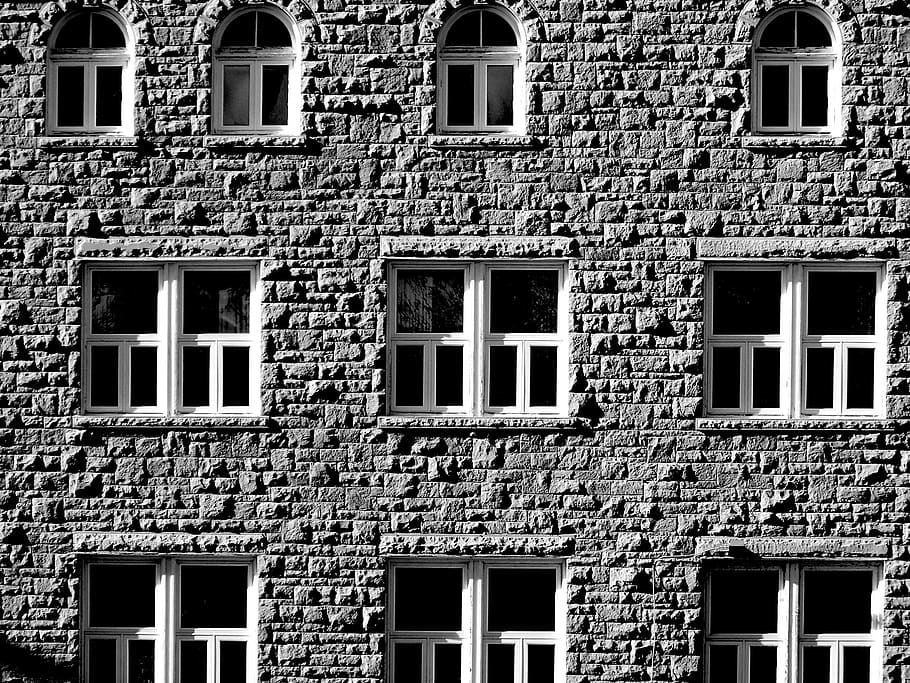windows, wallpaper.  background, architecture, texture, historical HD wallpaper