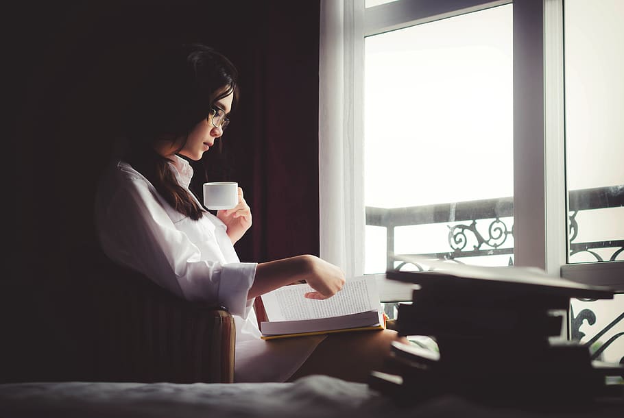 person, human, sitting, cup, computer keyboard, electronics HD wallpaper
