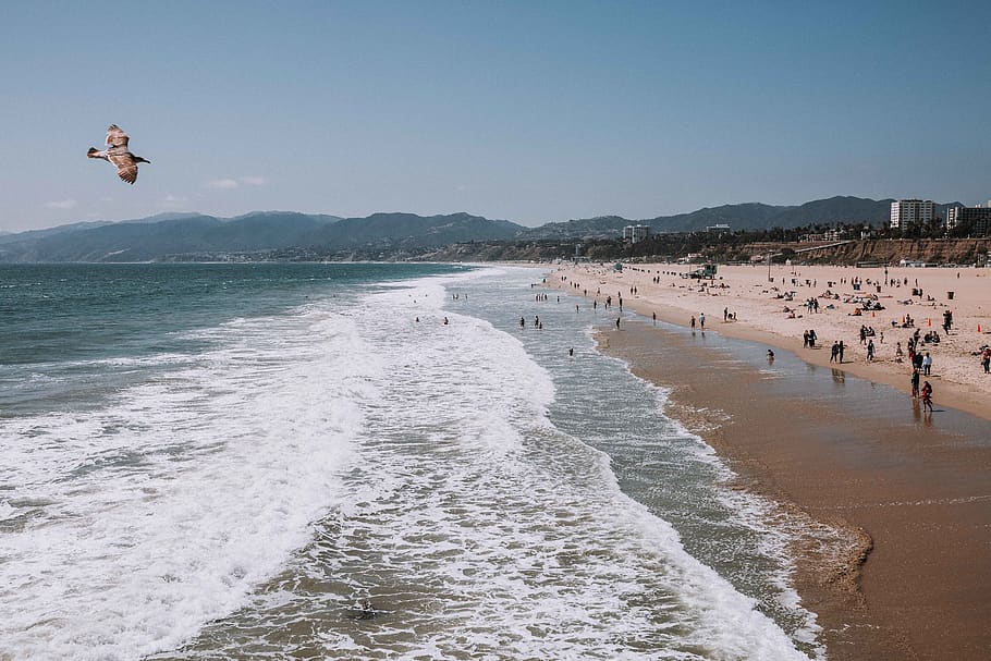 water, sea, leisure activity, beach, land, holiday, vacations HD wallpaper