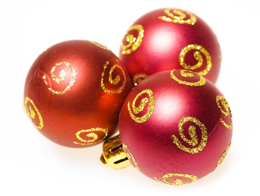 background, ball, bauble, celebration, christmas, color, decor HD wallpaper