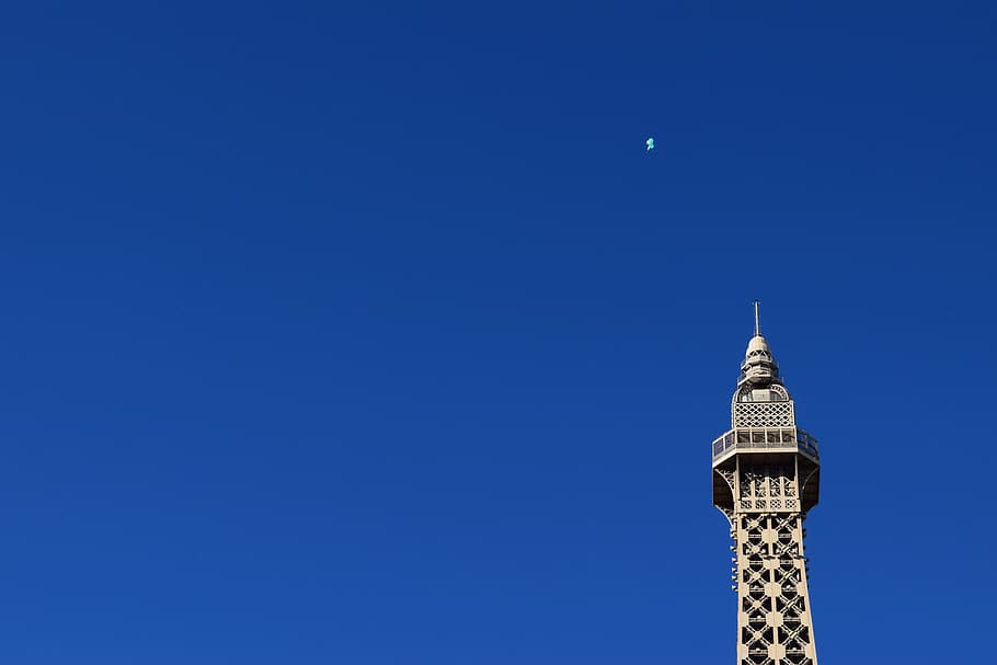 las vegas, paris, usa, ballons, blue, eiffel, paris tower, nevada, HD wallpaper