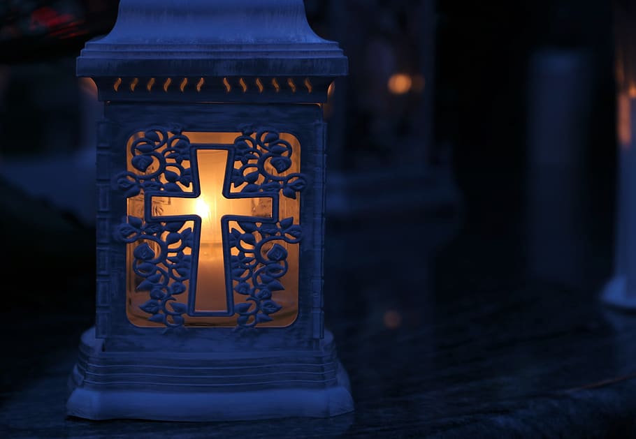 all saints, lantern, illumination, light, night, burning, flame HD wallpaper