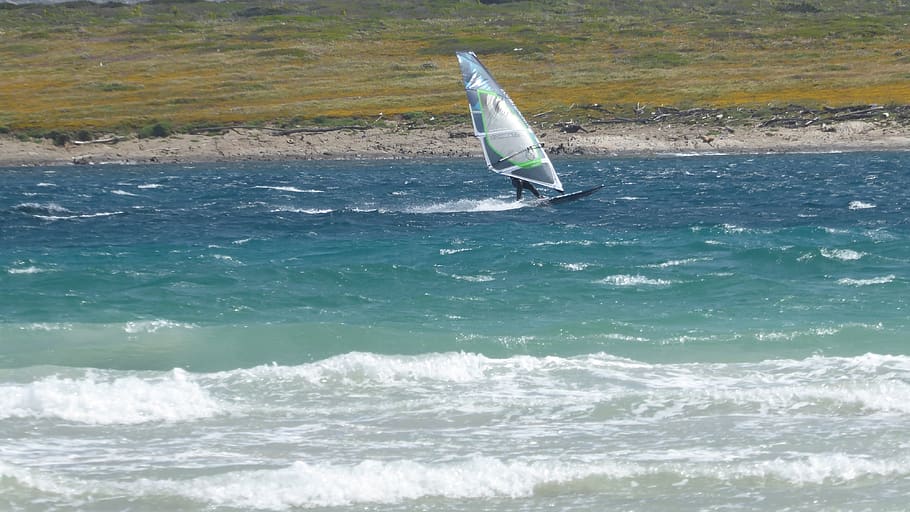 surf, mare, sea, water, waterfront, motion, sport, day, wave HD wallpaper