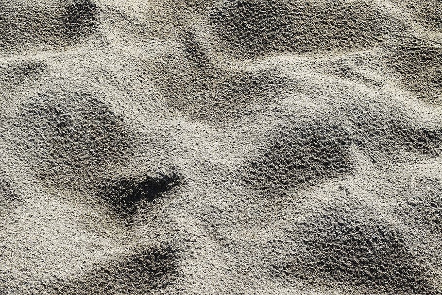 grey sand, ground, earth, closeup, nature, texture, detail, dark HD wallpaper