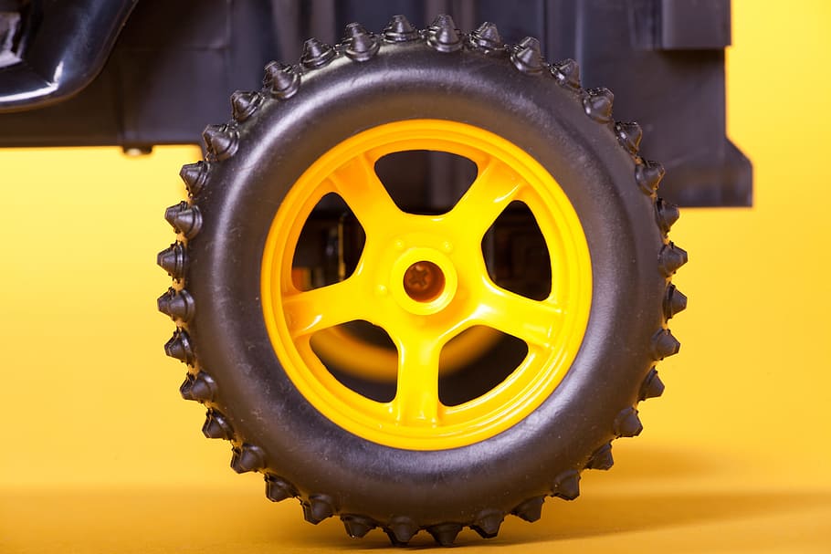 auto, automobile, car, drive, toy, transport, wheel, yellow HD wallpaper
