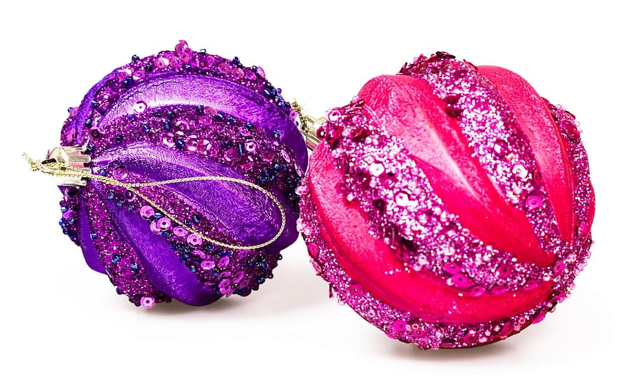 ball, bauble, balls, baubles, red, celebrate, christmas, close-up HD wallpaper