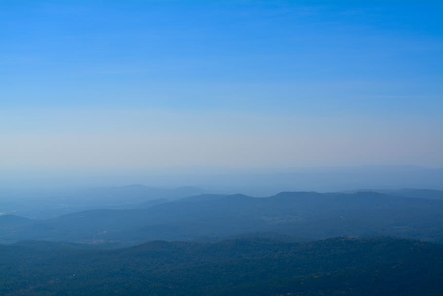 india, pandaravalli, mullayanagiri peak, view from mullayanagiri