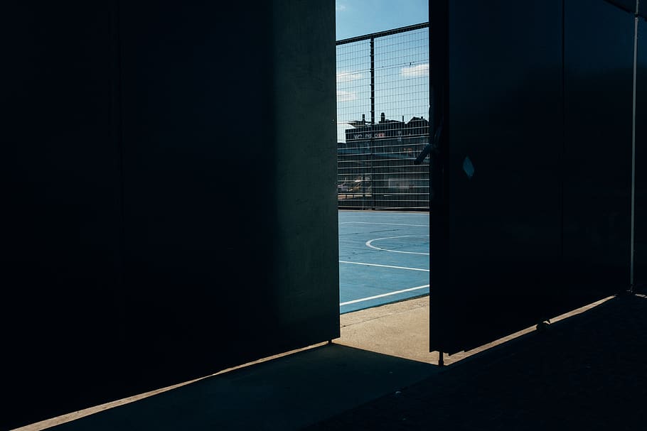 opened wooden door, sports, basketball, belgium, kortrijk, team HD wallpaper