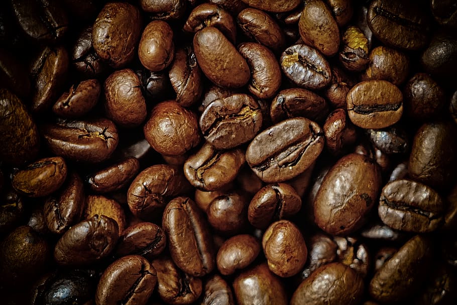 coffee beans, caffeine, roasted, aroma, drink, benefit from HD wallpaper