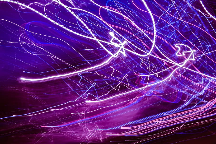 beijing, light, purple, complex, pattern, abstract, no people HD wallpaper