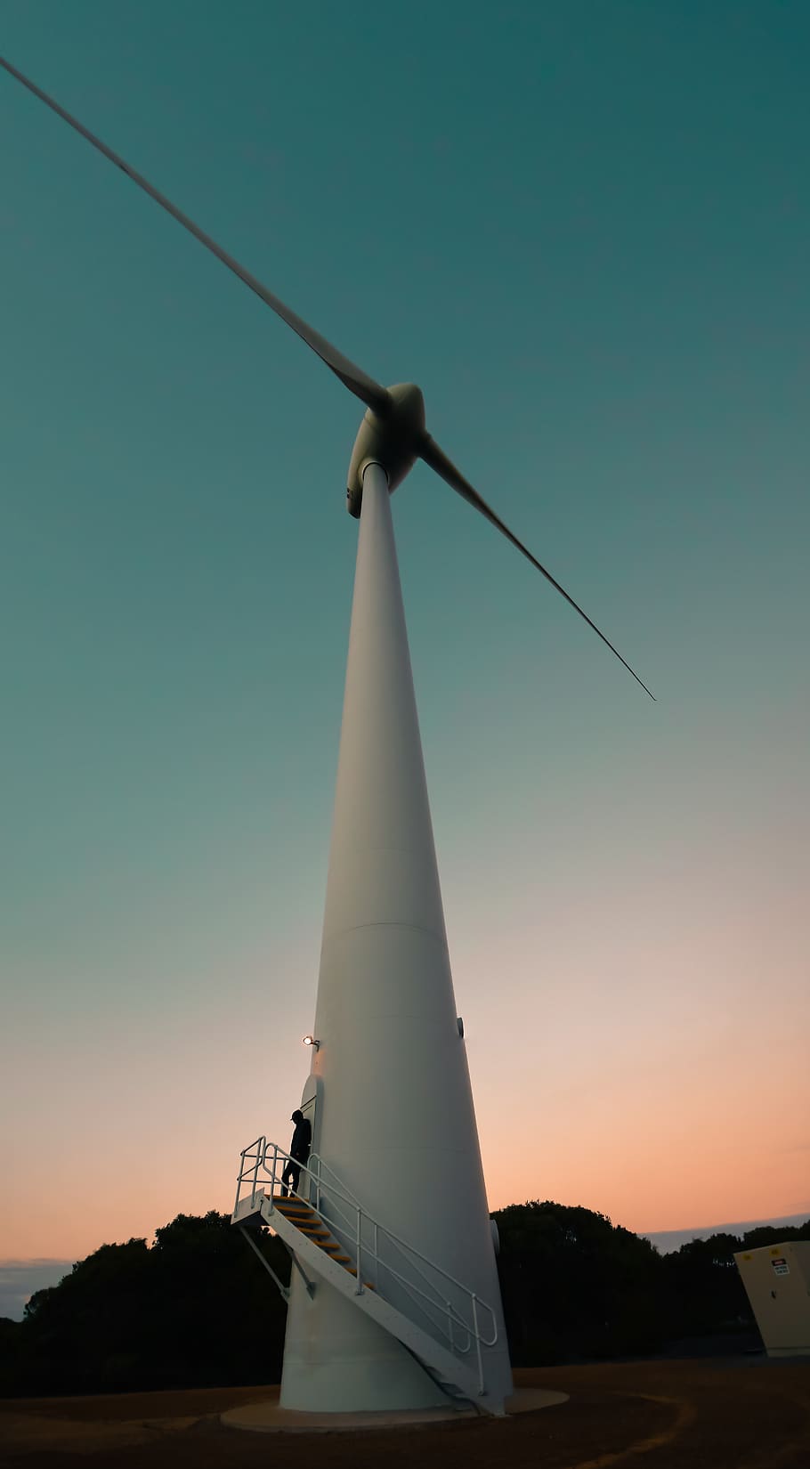 motor, engine, machine, turbine, wind turbine, sunrise, moody HD wallpaper