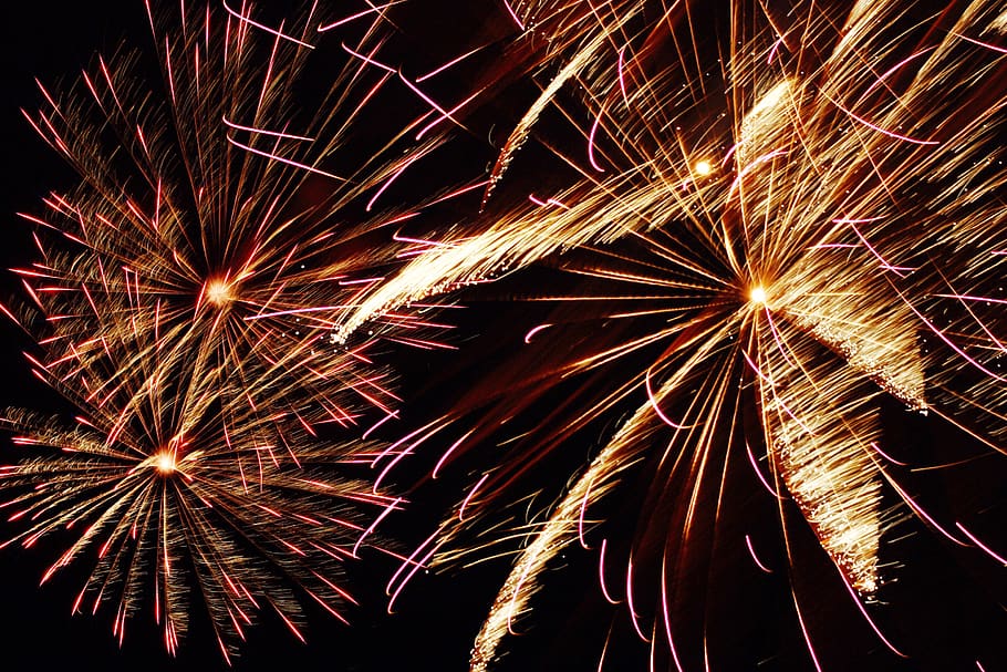 firework, fireworks, celebrate, celebration, new year, explosion HD wallpaper