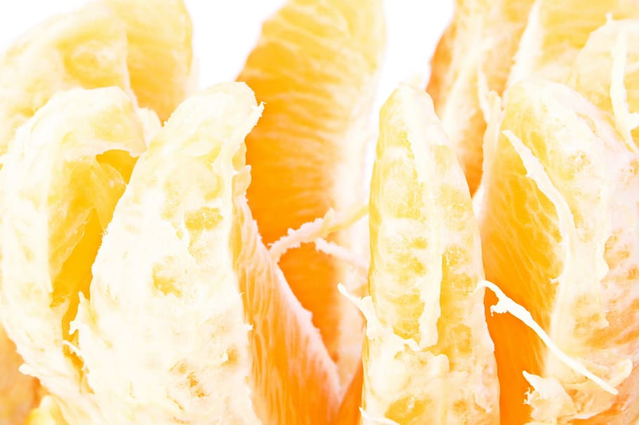 natural, fresh, fruit, yellow, colorful, orangecloseup, vitamins HD wallpaper
