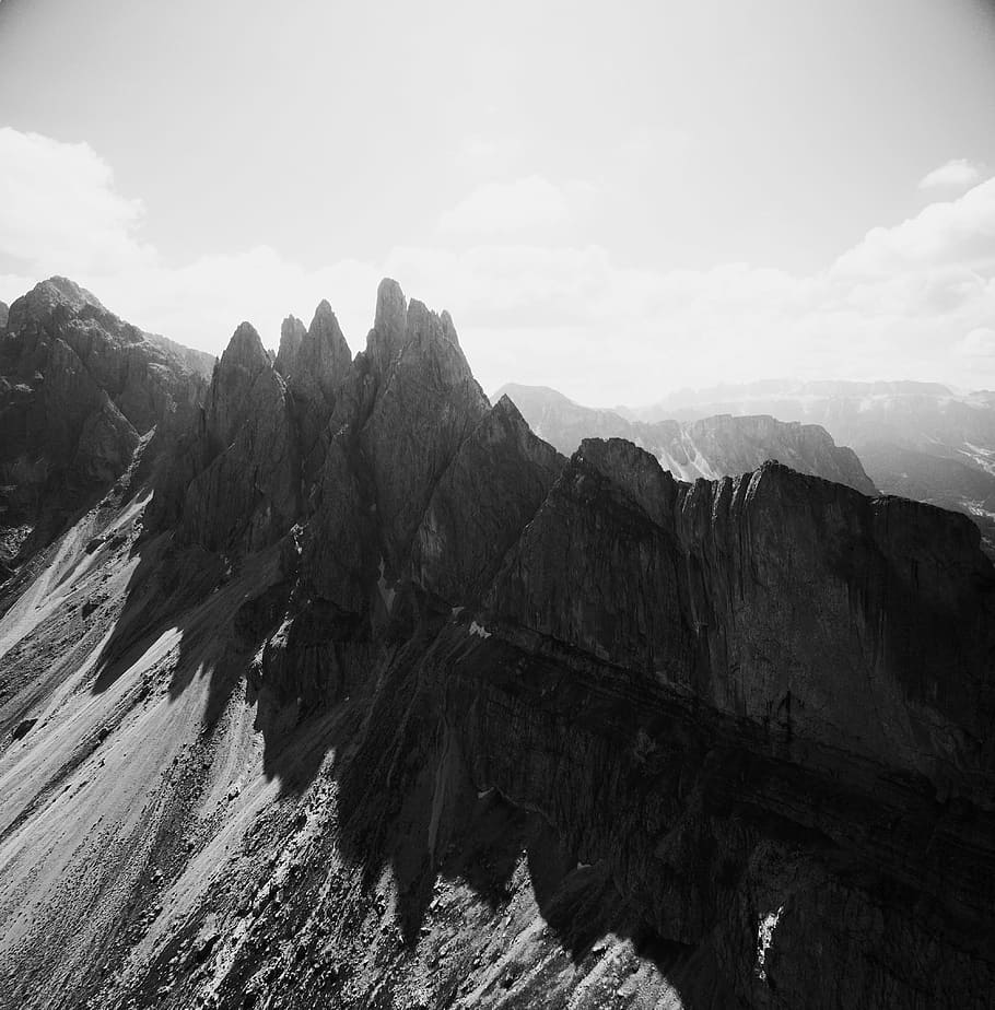 panoramic photography of mountain alps, cliff, rock, landscape HD wallpaper