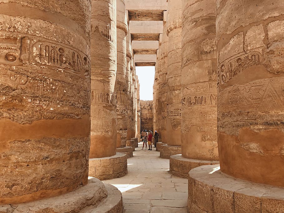 egypt, karnak, history, the past, architecture, travel destinations HD wallpaper