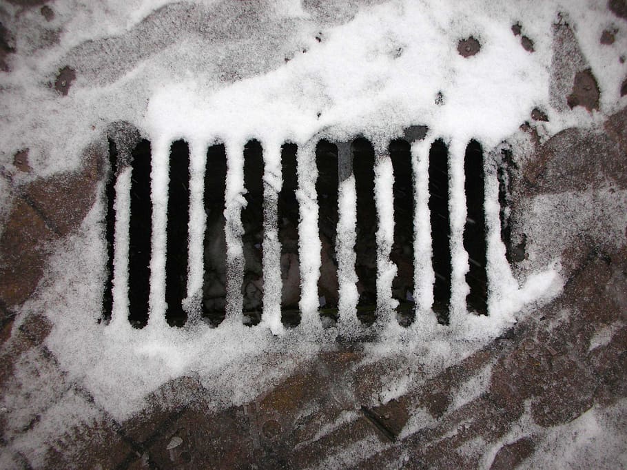 spain, madrid, hernani, city, drain, snowfall, winter, cold temperature HD wallpaper