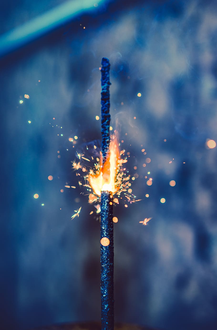 lighted sparkler, celebration, illuminated, arts culture and entertainment HD wallpaper