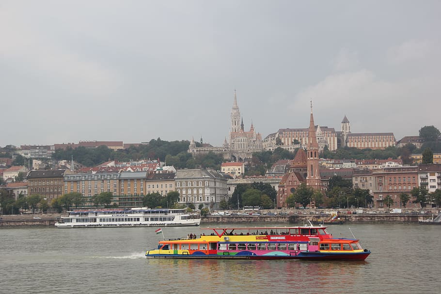 budapest, river, bastion, tourist, church, famous, hungarian HD wallpaper