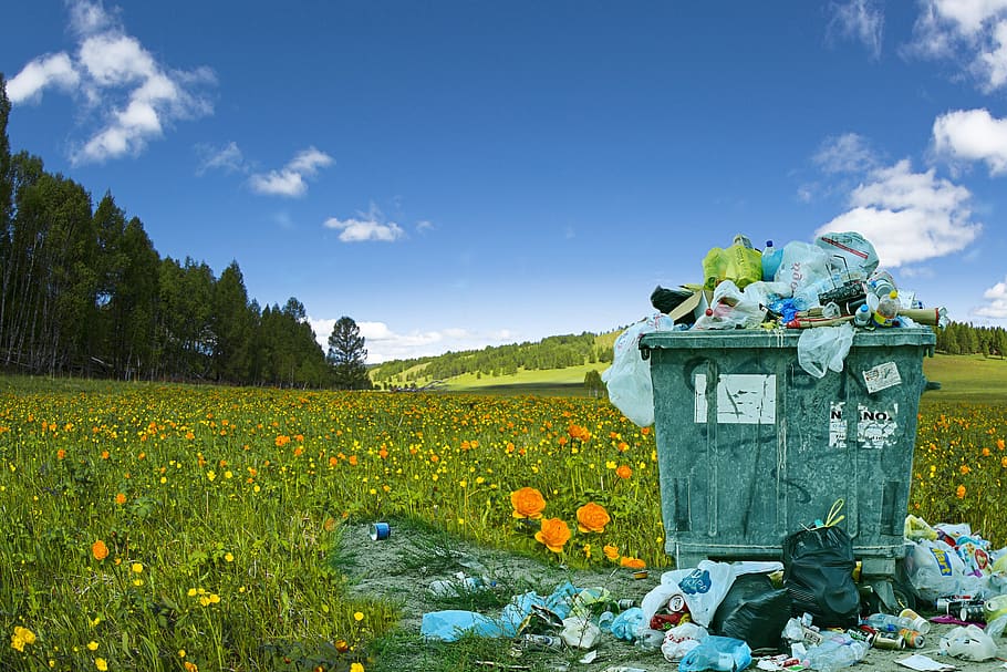 pollution, rubbish, waste, environment, garbage, plastic, environmental, HD wallpaper