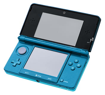 Blue and Black Nintendo Ds, buttons, connection, controls, device HD wallpaper