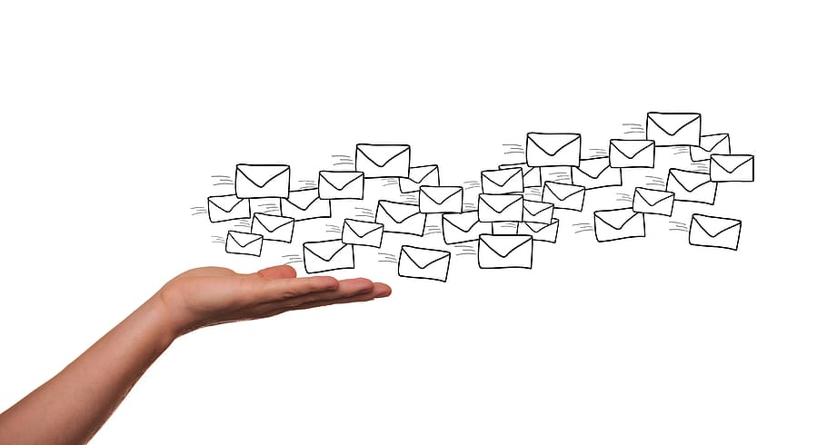 HD wallpaper: email marketing, newsletter, envelope, hand, send, message |  Wallpaper Flare