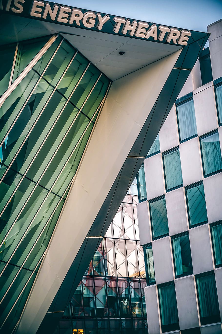 Energy Theater Building at Dublin, architectural, architectural design HD wallpaper