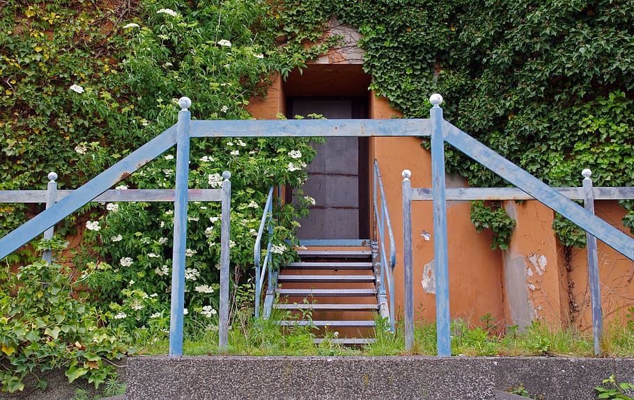stairs, railing, gradually, architecture, emergence, staircase HD wallpaper