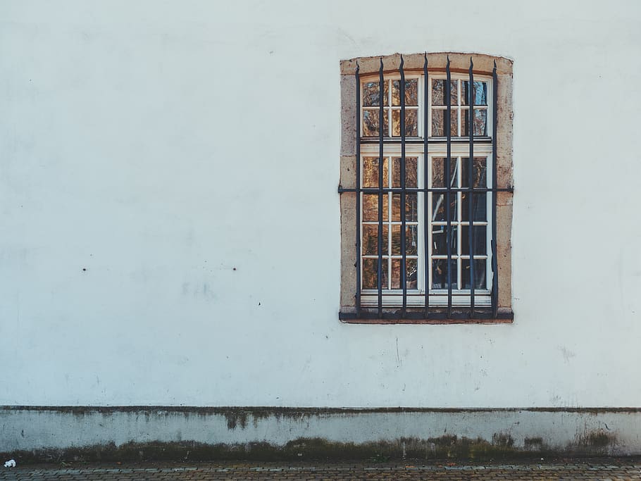 closed glass window, wall, germany, cologne, building, architecture HD wallpaper