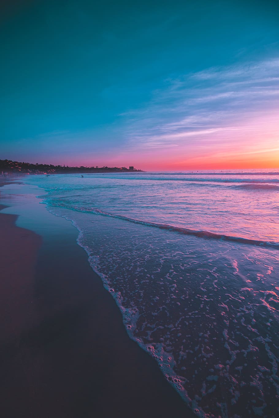 Ocean Sunset in San Diego Wallpaper for iPhone 11 Pro Max X 8 7 6   Free Download on 3Wallpapers