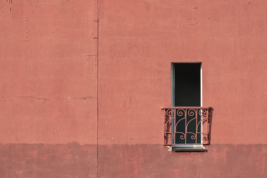 metal rails on opened window, built structure, architecture, wall - building feature HD wallpaper