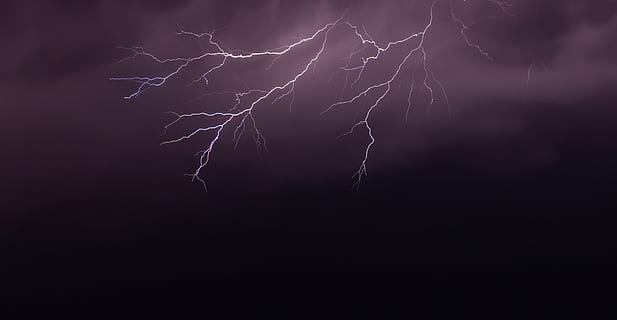 lightning scattered on sky, thunderstorm, cloud, wheater, nature HD wallpaper