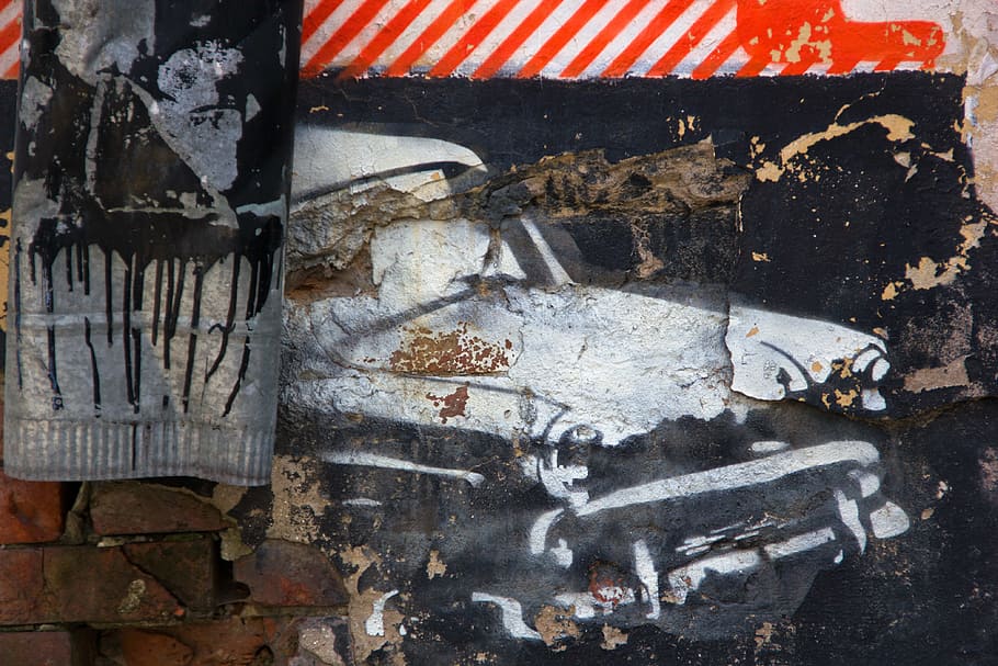 texture, grunge, background, car, no people, metal, damaged HD wallpaper