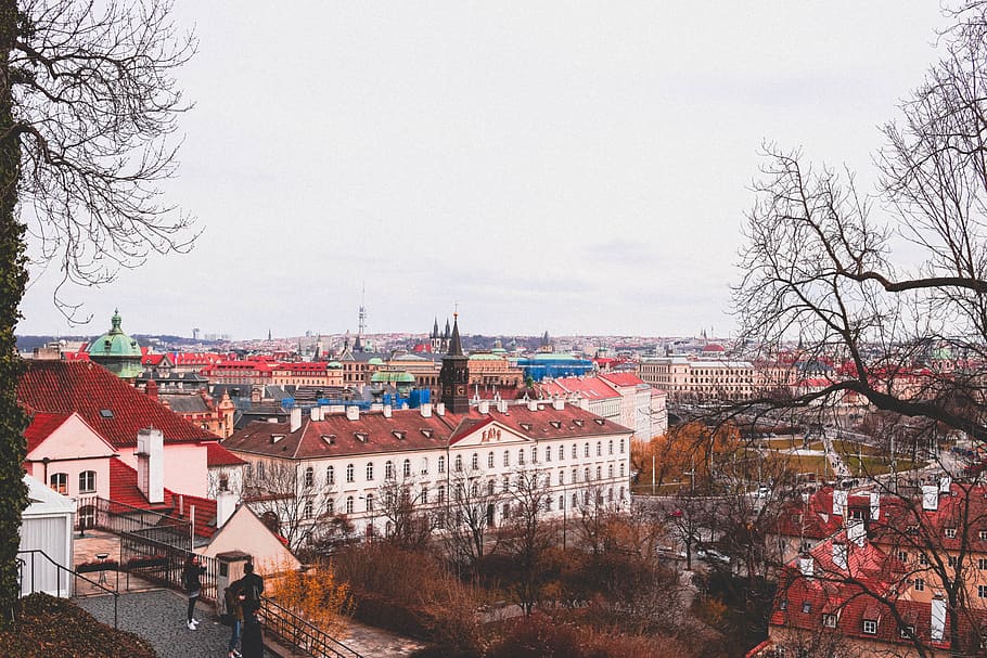 czech, prague, minimal, building, buildings, architexture, cityscape HD wallpaper