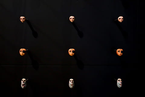 black and white ceiling fan, human, person, juggling, animal HD wallpaper