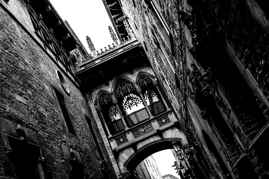 architecture, building, arched, city, urban, town, spire, steeple HD wallpaper