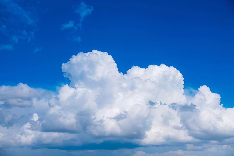 Dramatic Sky With Dynamic Cloud Arrangement. Cloudy Weather