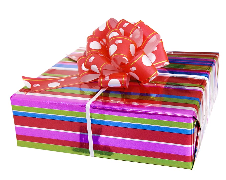 con2011, bow, box, christmas, holiday, object, present, small HD wallpaper