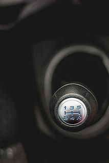 Shallow Photo of Car Shifting Gear Lever, blur, car interior HD wallpaper
