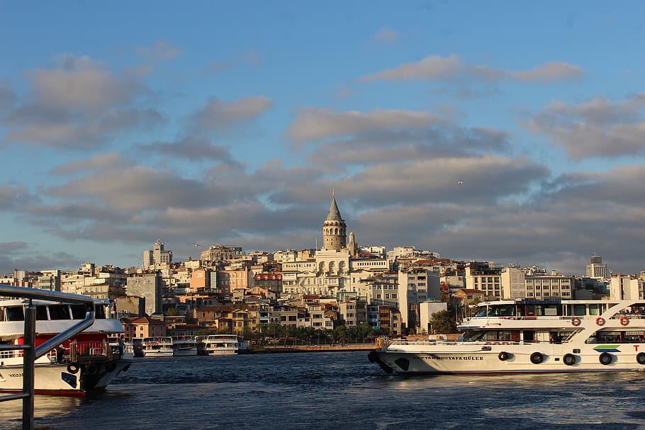 istanbul, turkey, landscape, beautiful, islam, cami, background