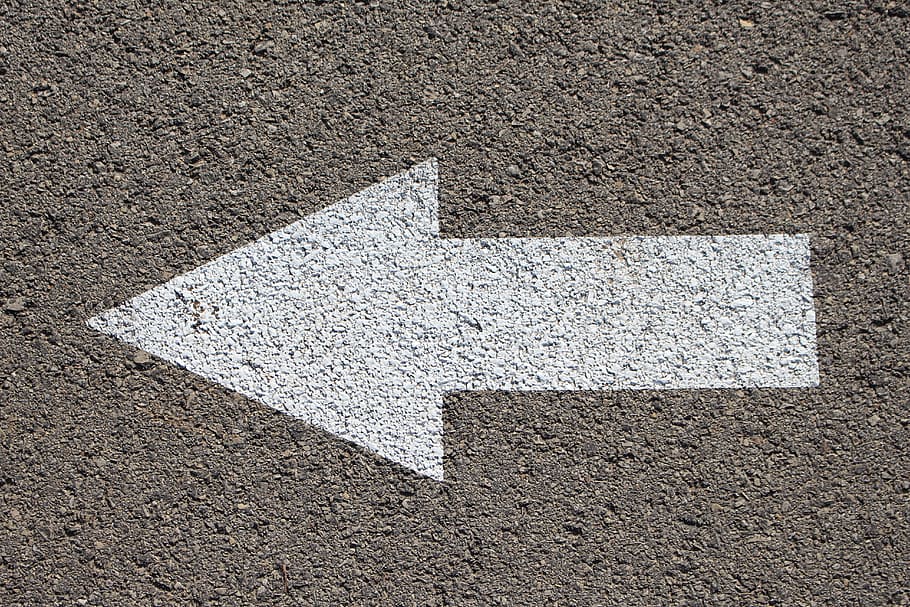 way, route, sign, path, pathway, arrow, road, transportation HD wallpaper